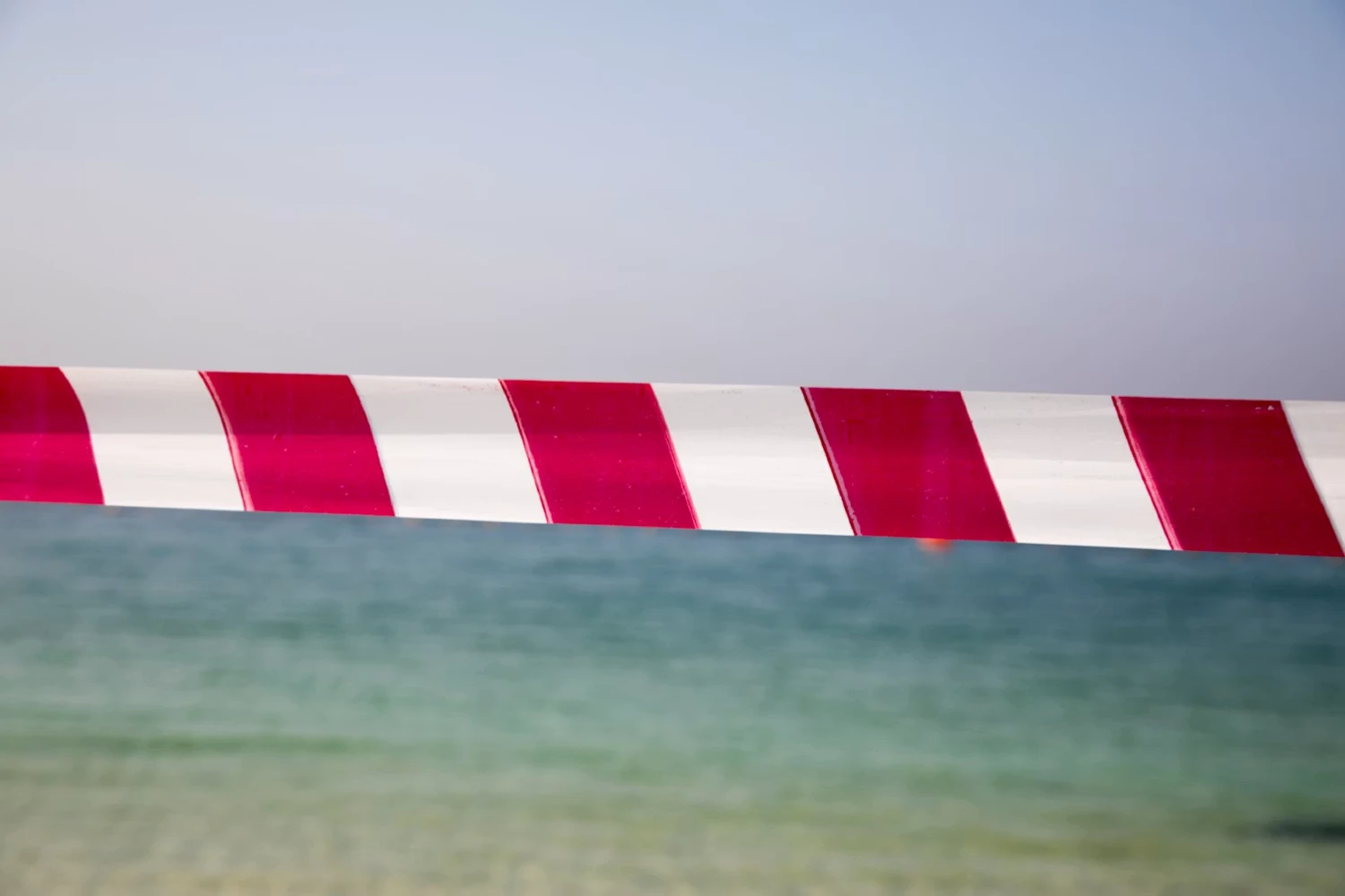 Access denied to the beach